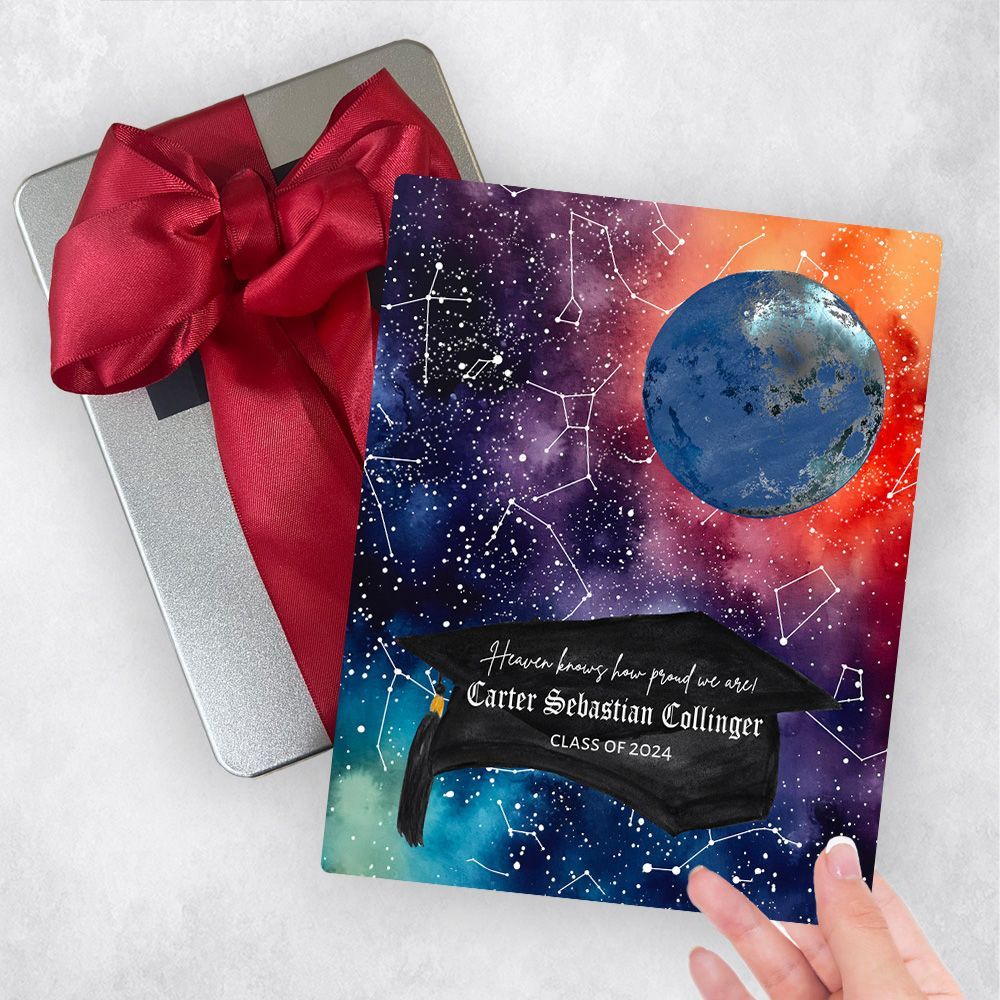 Moon and Star Map graduation Gift Delivery Box Gift for Graduate TOY-1579