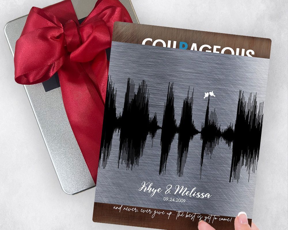 Tin Soundwave 10th Anniversary Gift Delivery Box Gift for Couple TOY-1780