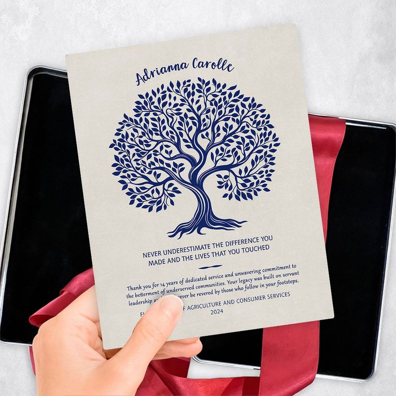 Never Underestimate the Difference You Made Legacy Retirement Gift Delivery Box Gift for Employee TOY-2143