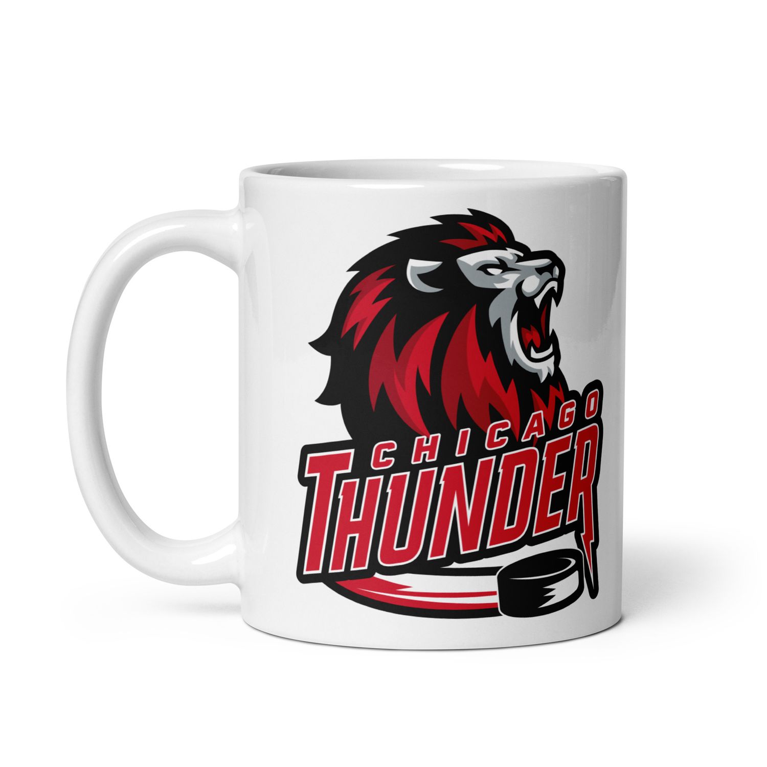 Chicago Thunder Mascot Mug (White)