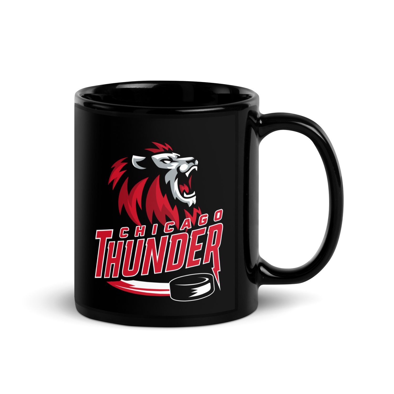 Chicago Thunder Mascot Mug (Black)