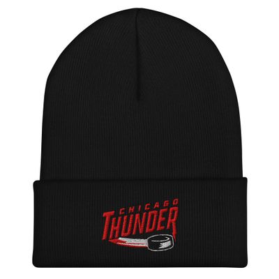 Chicago Thunder Cuffed Beanie