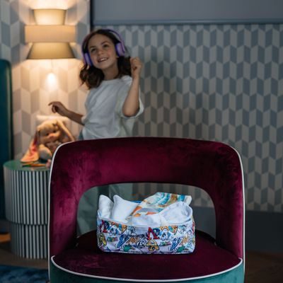 HIFLY Austria Graffiti Gepäck‑Organizer, 7‑teiliges Set für große Koffer L, XL und XXL