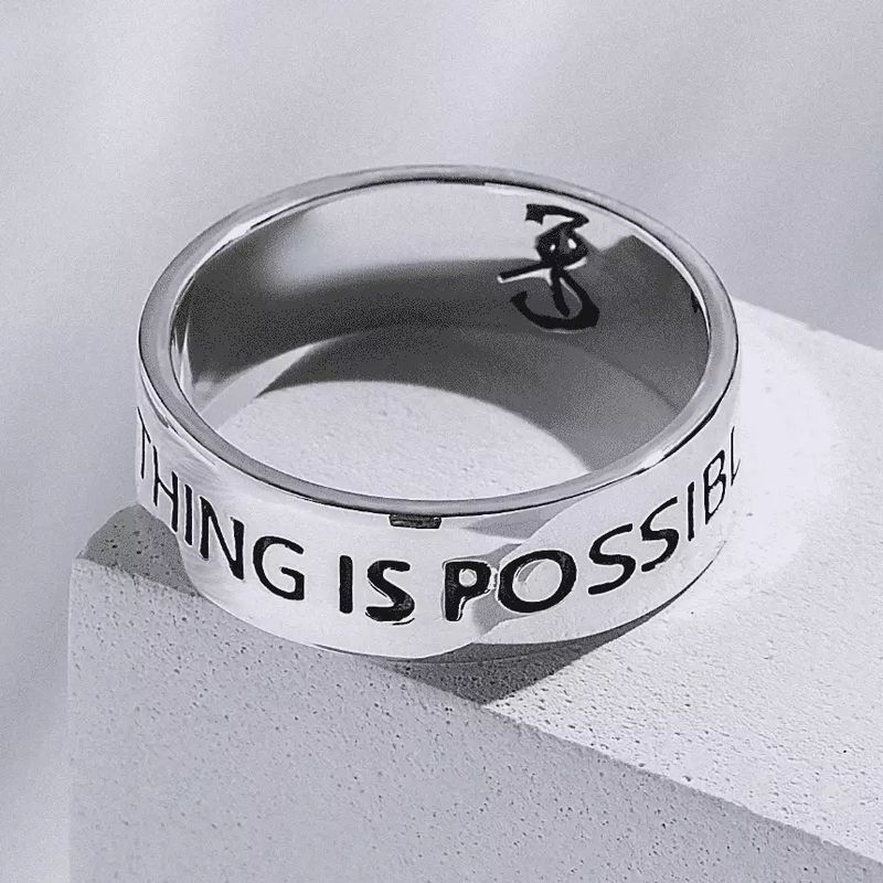 ISLAND SOUL Everything Is Possible Ring, Silver 925