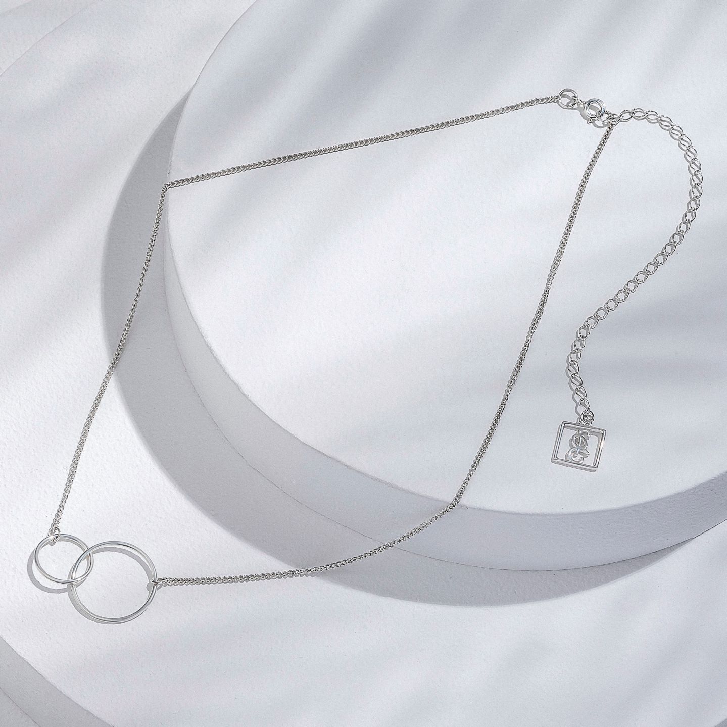 ISLAND SOUL Double Infinity Pendant, Silver 925