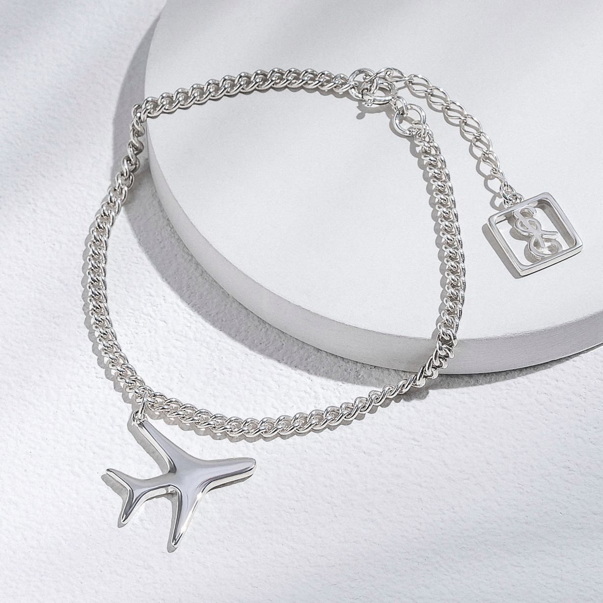 ISLAND SOUL Jet | Airplane Bracelet, Silver 925