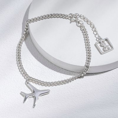 ISLAND SOUL Jet | Airplane Bracelet, Silver 925