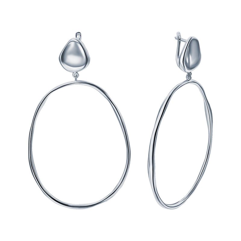 ISLAND SOUL Padma Earrings, Silver 925
