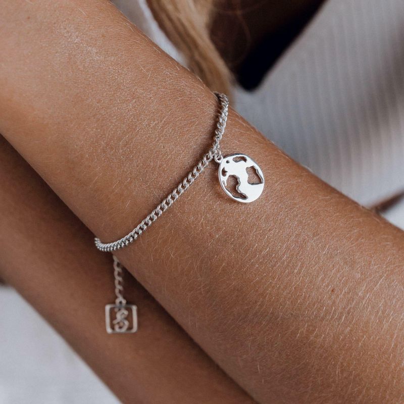 ISLAND SOUL Сitizen of the World Bracelet, Silver 925