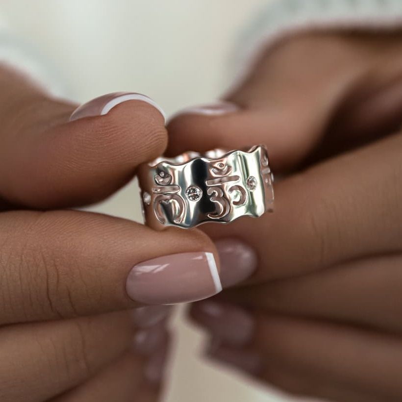 ISLAND SOUL Chakras Ring, Silver 925