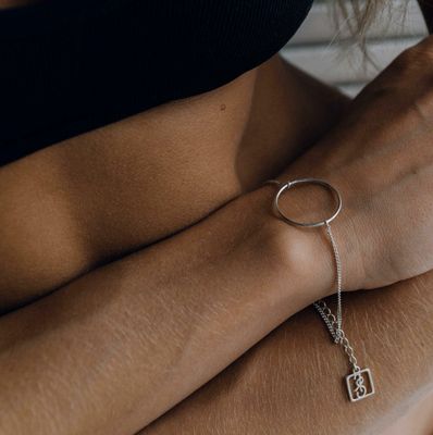 ISLAND SOUL Infinity Bracelet, Silver 925
