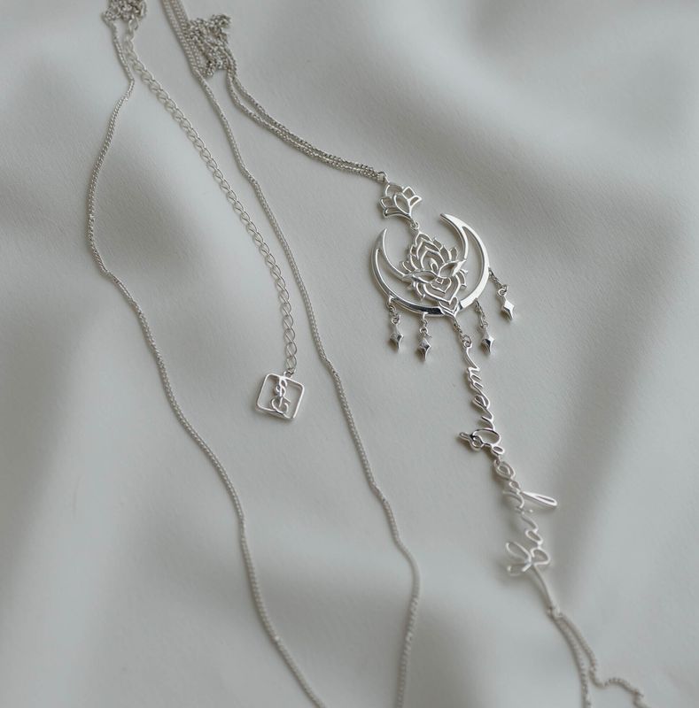 ISLAND SOUL Carpe Diem Bodychain, Silver 925