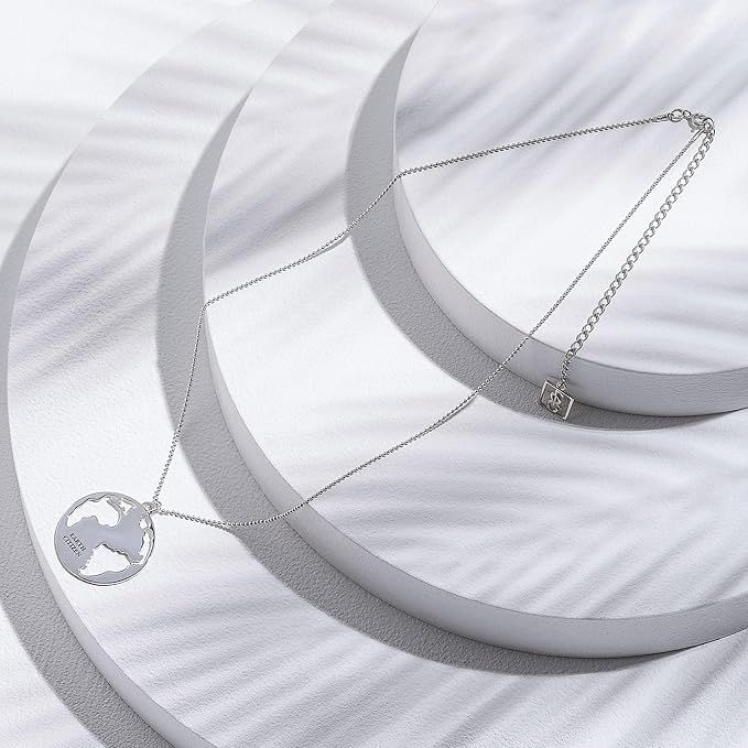 ISLAND SOUL Earth Сitizen Necklace, Silver 925