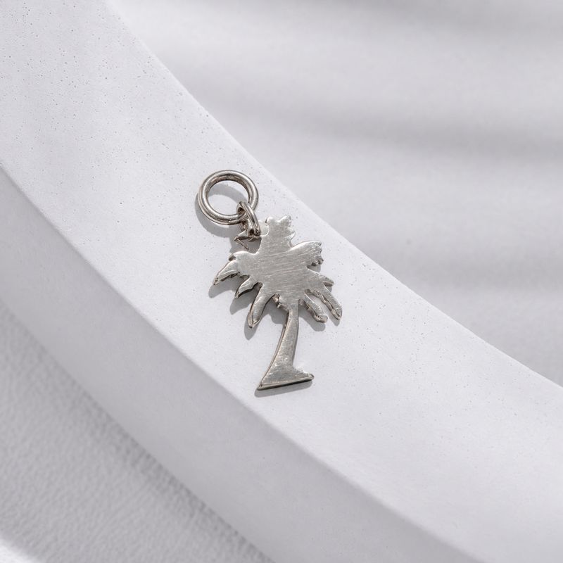 ISLAND SOUL Palm Pendant without Carabine, Silver 925