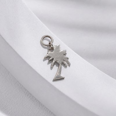 ISLAND SOUL Palm Pendant without Carabine, Silver 925