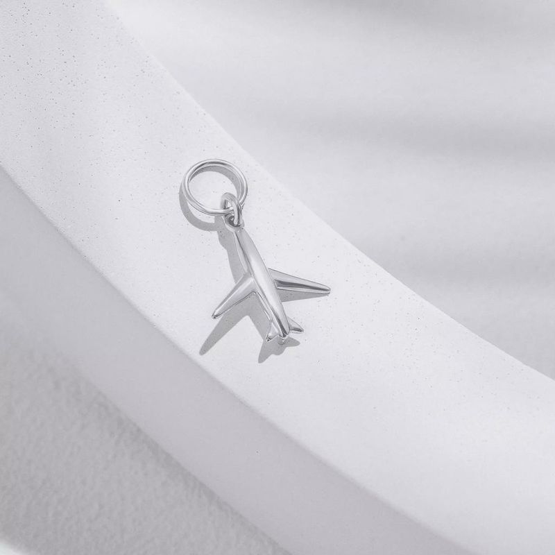 ISLAND SOUL Jet Pendant without Carabine, Silver 925