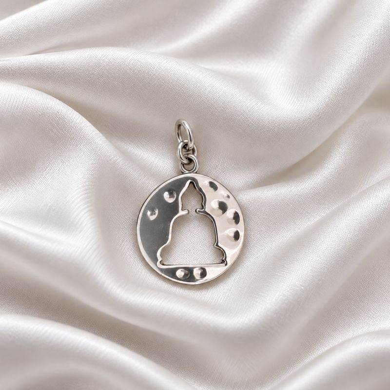 ISLAND SOUL Buddha Pendant without Carabine, Silver 925