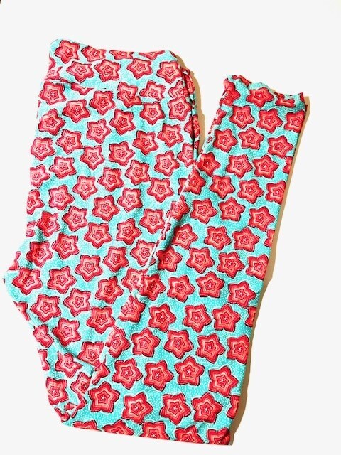 Tall and Curvy Star buttery soft legging