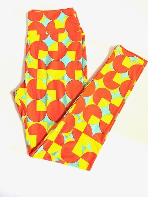 Multi Color Circle Legging