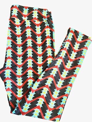 Zigzag Tall and Curvy Leggings