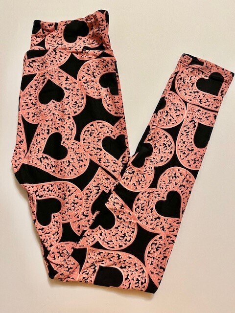 Vintage like Big Heart Soft legging