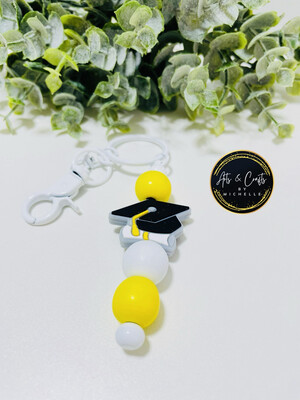 Graduation Cap Keychain
