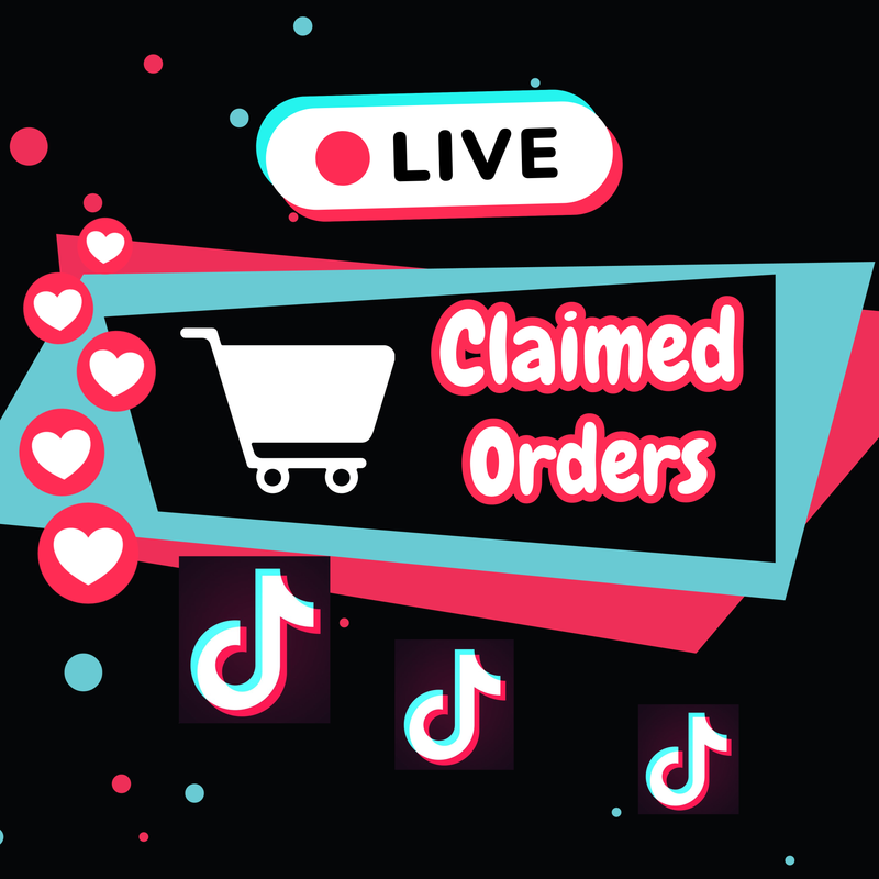 Pay Claim Orders from TikTok Live Videos