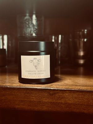 Lymphatic Support Tallow Body Cream - 4 Oz