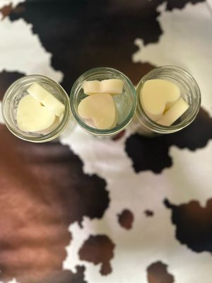 Citronella Tallow Lotion Bars – 8oz Mason Jar (7-Pack + Travel Tin)