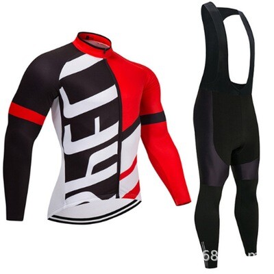 Long Sleeve Riding Suit Sweat-absorbent Breathable Bicycle Riding Suit
