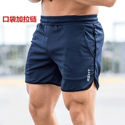 Gyms Workout Male Breathable Mesh Quick Dry Sportswear Jogger Beach Short Pants