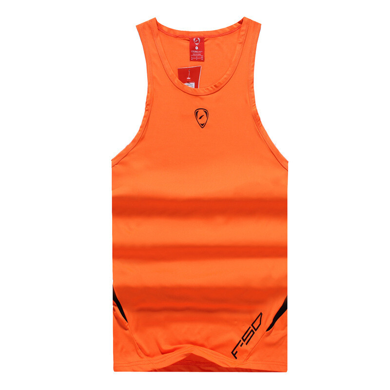 Men&#39;s Sports T-shirt Running Fitness Training Track And Field, Color: Lsl3306-orange, Size: M