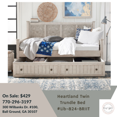 Heartland Twin Trundle bed