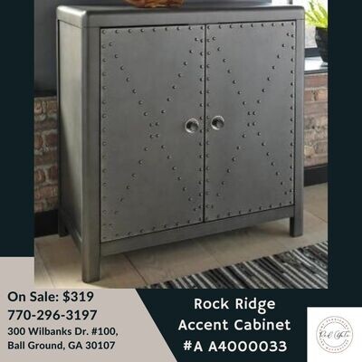 Rock Ridge Accent Cabinet- 2 door