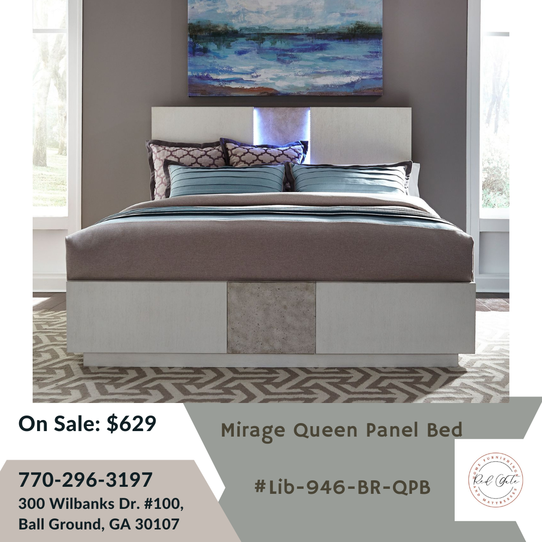 Mirage Queen Panel Bed
