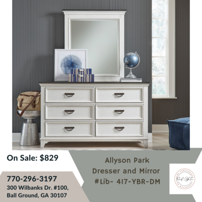 Allyson Park Dresser and Mirror