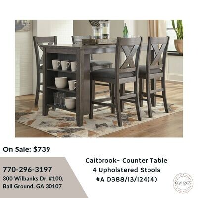 Caitbrook 5-piece counter-height dining set