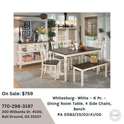 Whitesburg dining room set