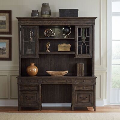Paradise Valley credenza and hutch