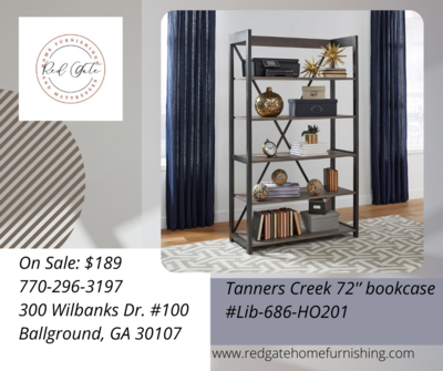 Tanners Creek 72" bookcase