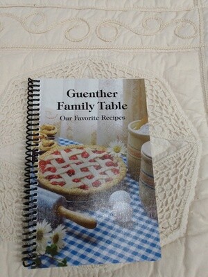 2 Guenther Family Table Cookbooks