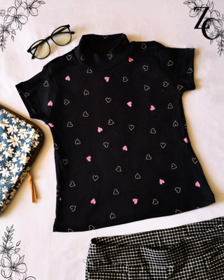 High Neck T-Shirt