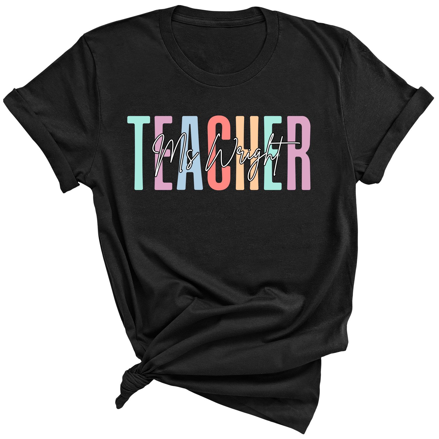 TEACHER (w/ name) Gildan Soft Style