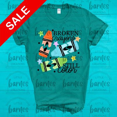 Broken Crayons Still Color- Gildan Soft Style