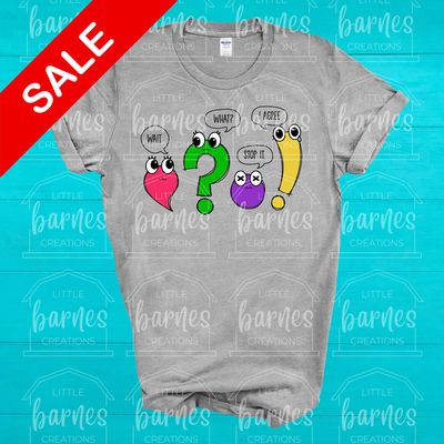 Punctuation Marks- Gildan Soft Style