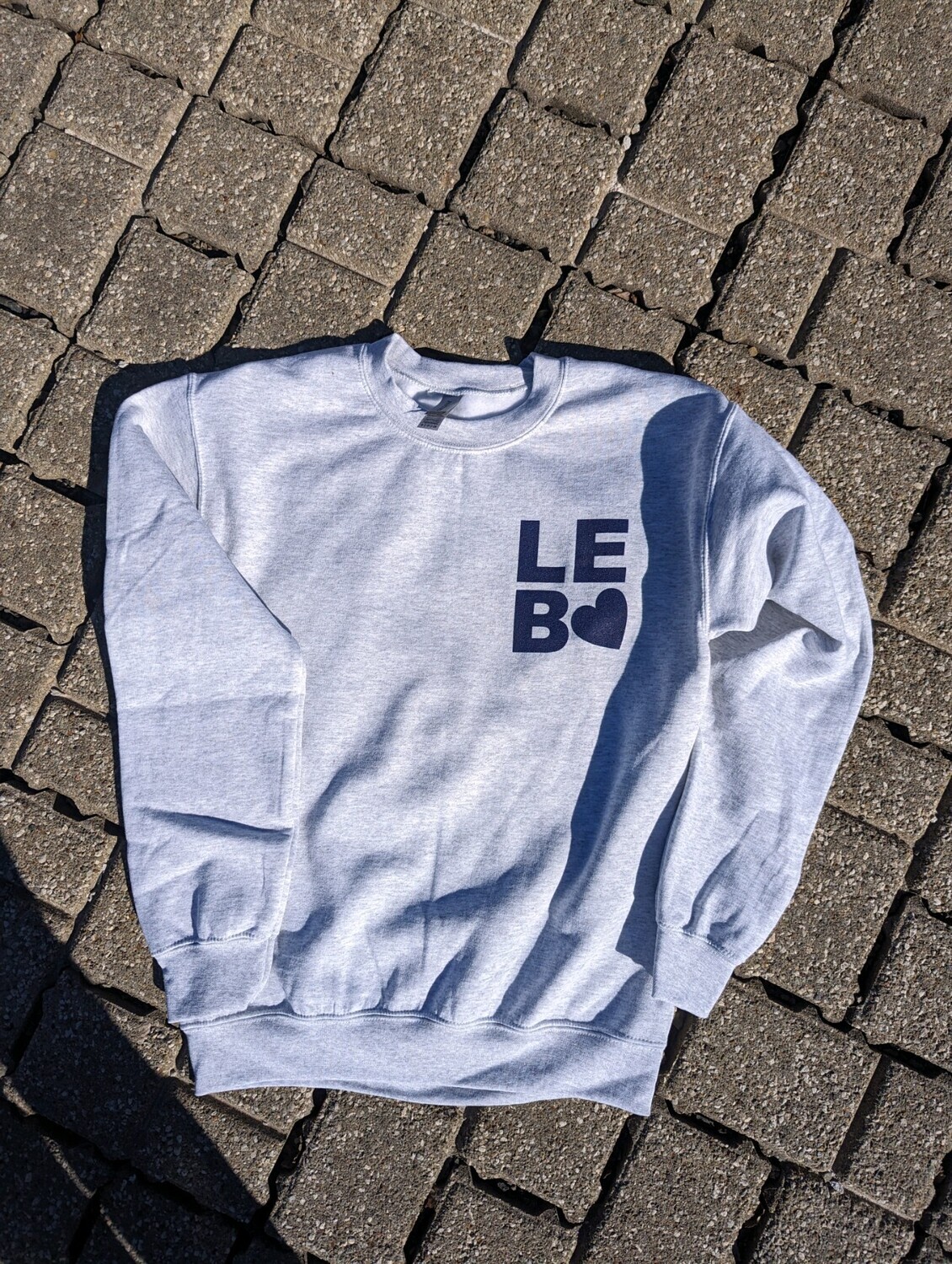 Light Grey Crew Neck Sweatshirt