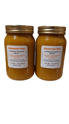 Wild Crafted Gold &quot;Inflammation&quot; Seamoss Gel