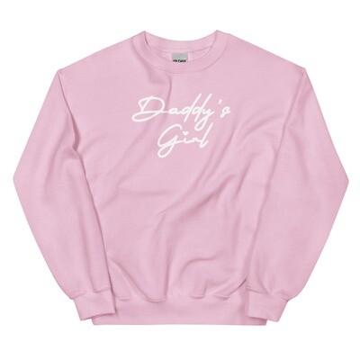Daddy&#39;s Girl ADULT Crewneck Sweatshirt