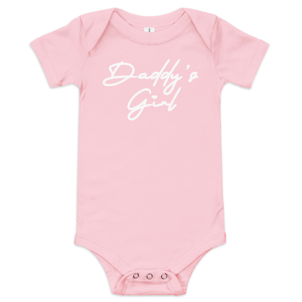 Daddy&#39;s Girl BABY Short Sleeve Onesie