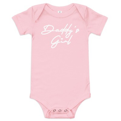 Daddy&#39;s Girl BABY Short Sleeve Onesie